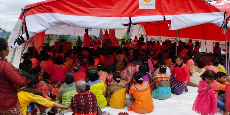 Bupati Tapanuli Utara Instruksikan Jajarannya Lakukan Pendampingan Masyarakat Terdampak Gempa Melalui Ibadah Bersama