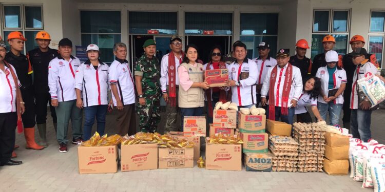 Posko Tanggap Bencana Taput Terima Bantuan Horas Bangso Batak Posko Tanggap Bencana Taput Terima Bantuan Horas Bangso Batak
