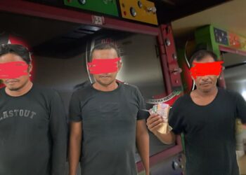 Polres Asahan Ringkus 3 Pelaku Judi Tembak Ikan