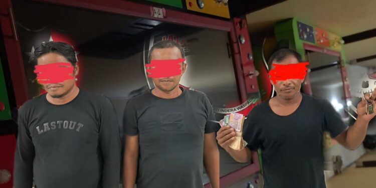 Polres Asahan Ringkus 3 Pelaku Judi Tembak Ikan