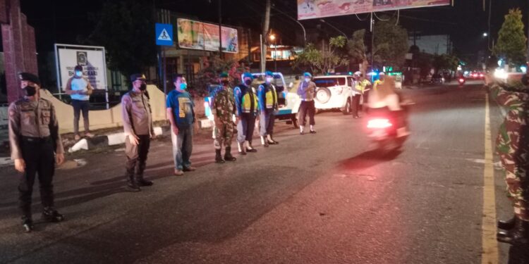 Polres Tanjung Balai Patroli Gabungan Bersama TNI