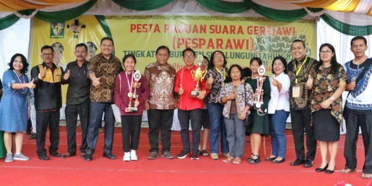 Pesparawi Tingkat Kabupaten Simalungun Tahun 2022 Resmi Ditutup, Kecamatan Raya Juara Umum