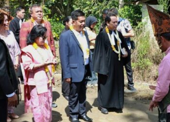 Hadiri Pesta Pembangunan GKPS Pusuk Pardamean, Bupati Simalungun aqjak Jemaat Tidak Hitung-hitungan Memberi