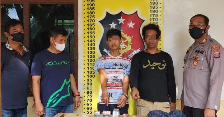 Polsek Perdagangan Sigap Menangani Laporan Pencurian di Alfamart, Dua Pelaku Diamankan