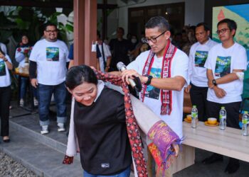 Menparekraf Dorong Pelaku Ekraf Sumut Jadikan Danau Toba Destinasi Wisata Kelas Dunia