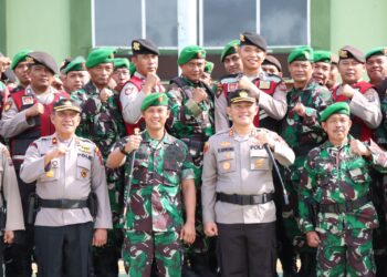 Perkuat Sinergitas, Polres Simalungun Dan Kodim 0207/SML Laksanakan Apel dan Upacara HKN Bersama