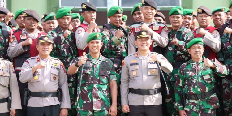 Perkuat Sinergitas, Polres Simalungun Dan Kodim 0207/SML Laksanakan Apel dan Upacara HKN Bersama