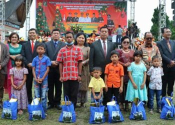 Pemkab Simalungun, Forkopimda dan Masyarakat Rayakan Natal Bersama Tahun 2022