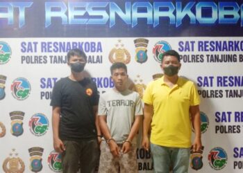 Polres Tanjung Balai Tangkap AS Sirait, Bandar Narkoba Kampung Baru