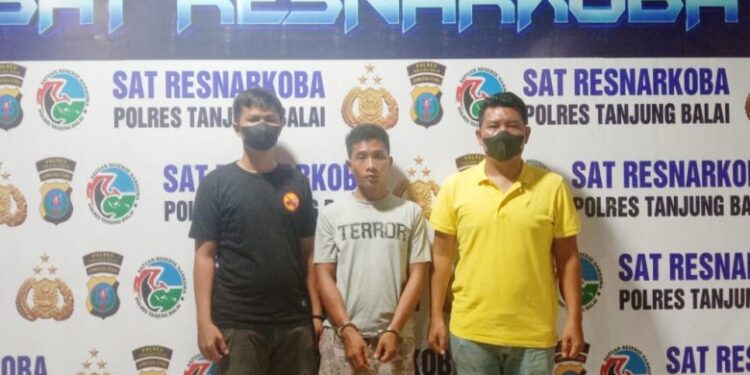 Polres Tanjung Balai Tangkap AS Sirait, Bandar Narkoba Kampung Baru