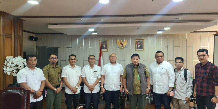 Bupati Tapanuli Utara Nikson Nababan Koordinasi Ke Kementerian Lingkungan Hidup dan Kehutanan RI