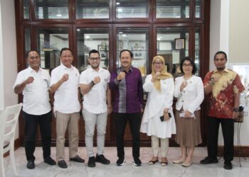 Sekda Provsu Sambut Audiensi Komisioner KPID Sumut, Beri Atensi Besar Literasi Tontonan Sehat