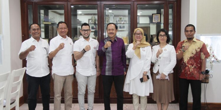 Sekda Provsu Sambut Audiensi Komisioner KPID Sumut, Beri Atensi Besar Literasi Tontonan Sehat