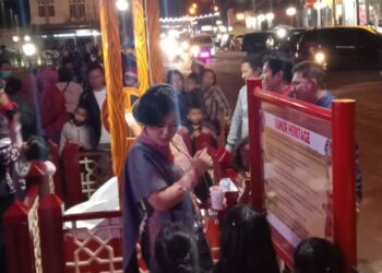 Bupati Tapanuli Utara Nikson Nababan Resmikan Taman Kota Tarutung