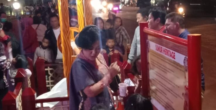 Bupati Tapanuli Utara Nikson Nababan Resmikan Taman Kota Tarutung