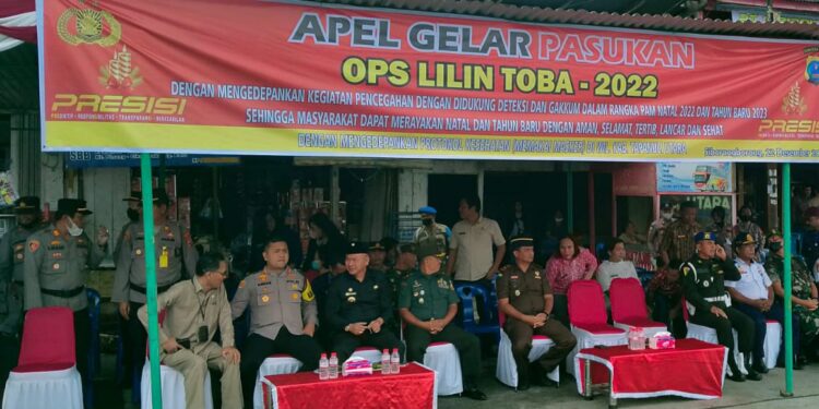 Menyambut Perayaan Natal 2022 dan Tahun Baru 2023, Polres Taput Siapkan 8 Pos