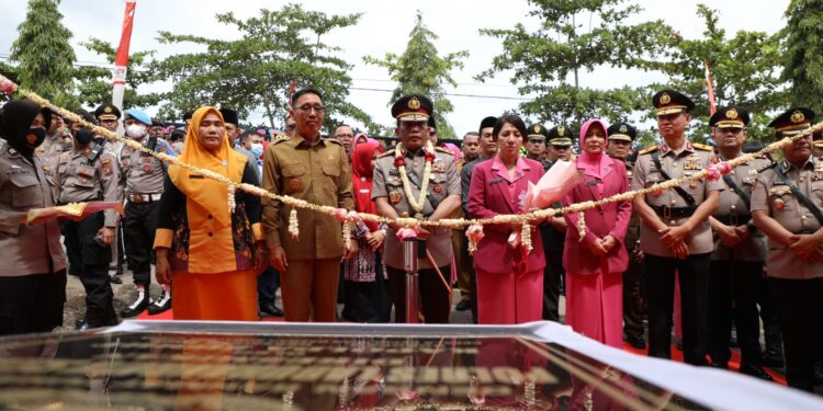 Kapolda Sumut Resmikan Polres Labuhanbatu Selatan