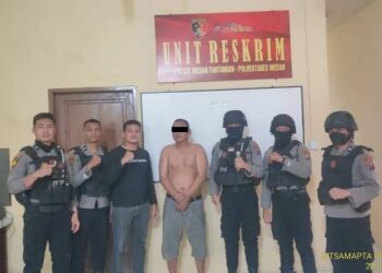 Samapta Polda Sumut Gagalkan Pembobolan Mesin ATM