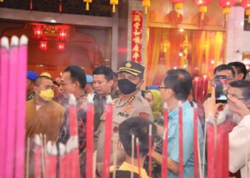 Perayaan Malam Imlek di Sumut Kondusif
