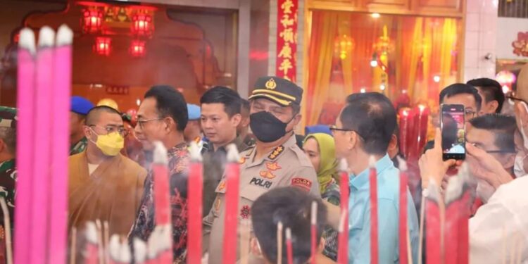Perayaan Malam Imlek di Sumut Kondusif