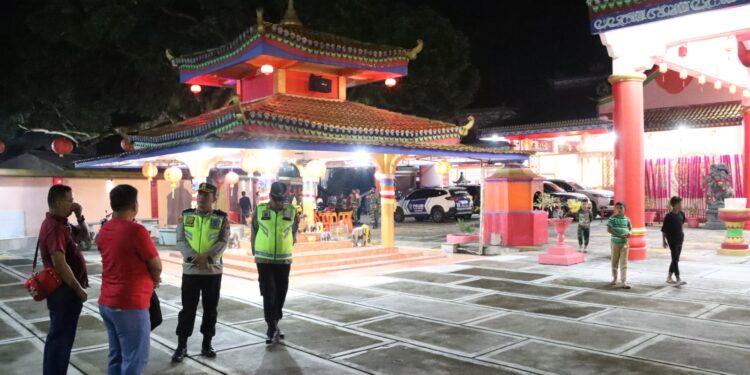 Pastikan Perayaan Imlek Aman Dan Kodusif, Kapolres Simalungun Gelar Patroli Sekala Besar