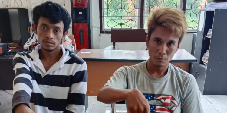 Dua Anak Siantar Ditangkap Bawa Narkoba di Simalungun