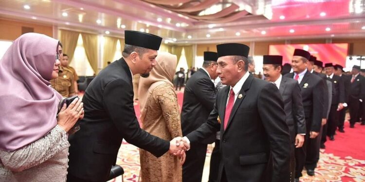 Gubernur Sumatera Utara Lantik 7 Pejabat Eselon II