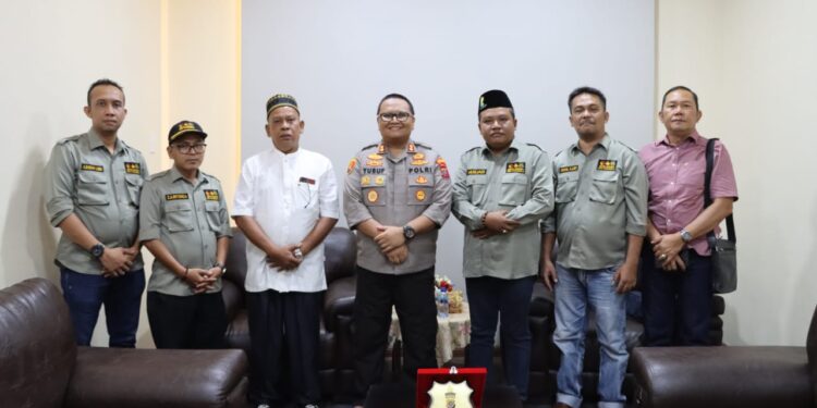 Kapolres Tanjung Balai Terima Audiensi Ketua dan Komisioner Bawaslu Kota Tanjung Balai