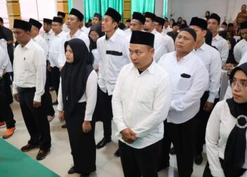 Pengawas Pemilu Kelurahan se-Kota Tanjungbalai Dilantik, Wali Kota Berharap Pemilu Berjalan Lancar