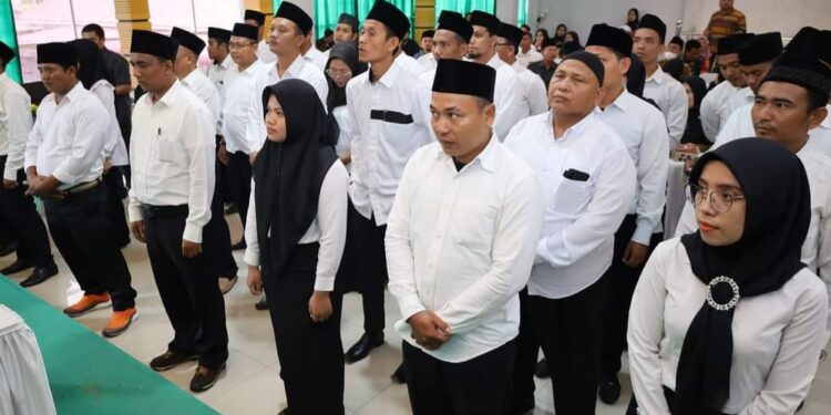Pengawas Pemilu Kelurahan se-Kota Tanjungbalai Dilantik, Wali Kota Berharap Pemilu Berjalan Lancar