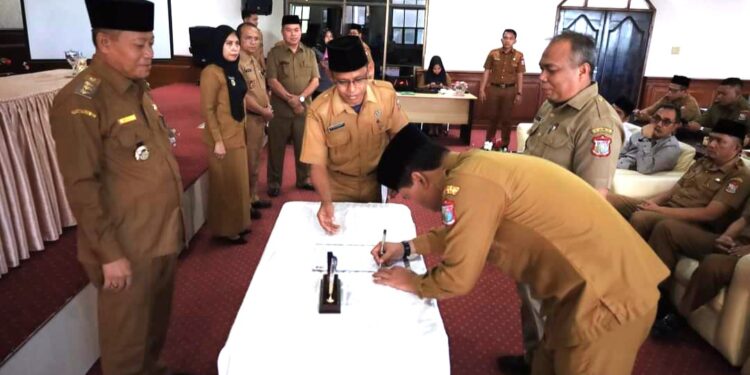 Anwar Ruji Dilantik sebagai Kadis Sosial Pemko Tanjungbalai
