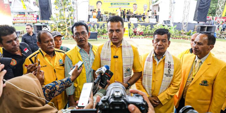 Perayaan Natal Oikumene Partai Golkar di Simalungun, Ijeck Perekat Bangsa