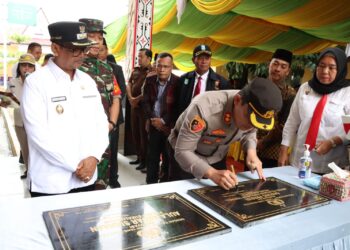 Gedung Presisi SPKT Diresmikan, Kapolres Simalungun Dorong Personel Bekerja Lebih Profesional dan Layani Masyarakat dengan Baik