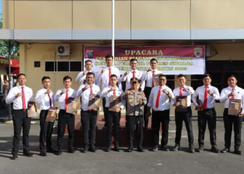 Ungkap Kasus Pembunuhan Wanita di Hotel, 15 Polisi di Sibolga Dapat Penghargaan