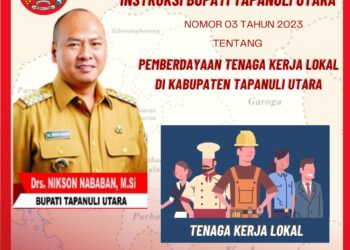 Bupati  Nikson Nababan Instruksikan Dunia Usaha Berdayakan 70% Tenaga Kerja Lokal di Taput