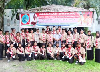 Wakil Bupati Simalungun Sebagai Pembina Upacara Pembukaan LT. III