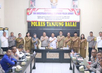 Polres Tanjung Balai Terima Tim Investigasi Dumas Terpadu Polda Sumut