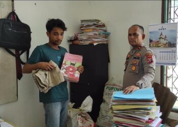 Pelaku Pencurian Buku Pelajaran di SMP Swasta HKBP Tanah Jawa Diringkus