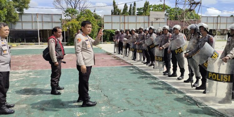 Kapolres Simalungun Pimpin Pelatihan Dalmas Persiapan Pengamanan Pilpanag 2023 Kapolres Simalungun Pimpin Pelatihan Dalmas Persiapan Pengamanan Pilpanag 2023