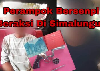Perampok Bersenjata Api Beraksi di Simalungun, Dua Pelaku Ditangkap dari Asahan dan Riau