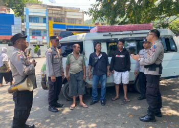 Polres Sibolga Imbau Sopir Bus Angkutan Umum Patuhi Peraturan Lalu Lintas