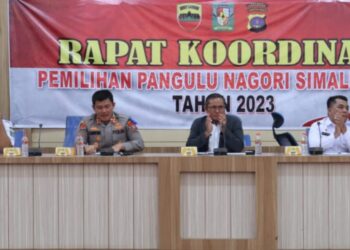 Rapat Koordinasi Sukseskan Pilpanag di Simalungun Digelar