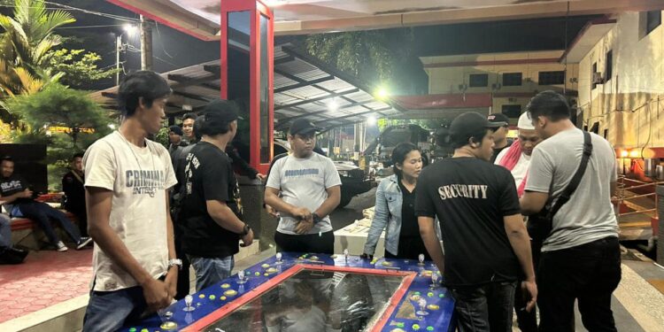 Polda Sumut Amankan Mesin Tembak Ikan dan 6 Tersangka