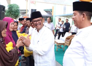 Bupati Simalungun dan Wakil Safari Ramadhan ke Nagori Pamatang Simalungun