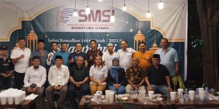 SMSI Sumut Gelar Buka Puasa Bersama, Santuni Anak Yatim Piatu