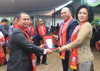 Bupati Tapanuli Utara hadiri Perayaan Paskah GPdI Pagaran & Jubileum 150 Tahun HKBP Lumban Baringin Sipoholon