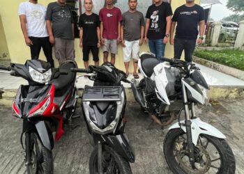 Sat Reskrim Polres Simalungun Tangkap Sindikat Pelaku Curanmor Lintas Kabupaten dari Haranggaol