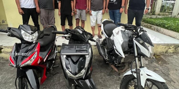 Sat Reskrim Polres Simalungun Tangkap Sindikat Pelaku Curanmor Lintas Kabupaten dari Haranggaol