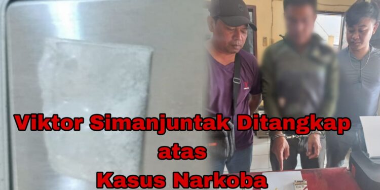 Viktor Simanjuntak Ditangkap terkait Kasus Narkoba di Simalungun