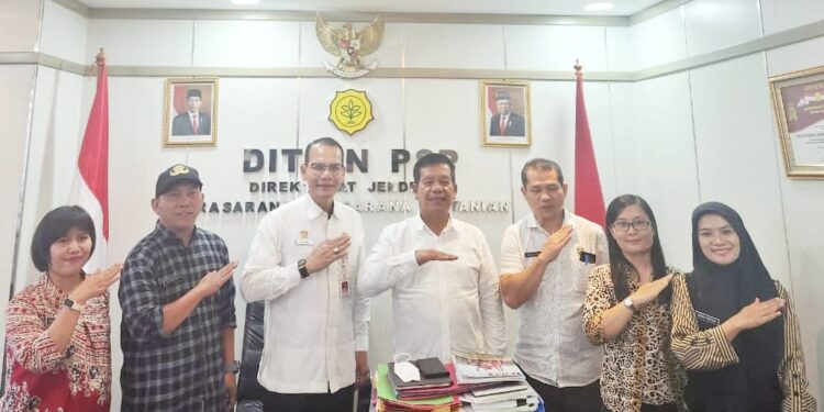 Bupati Simalungun Bertemu Ditjen PSP Kementan RI